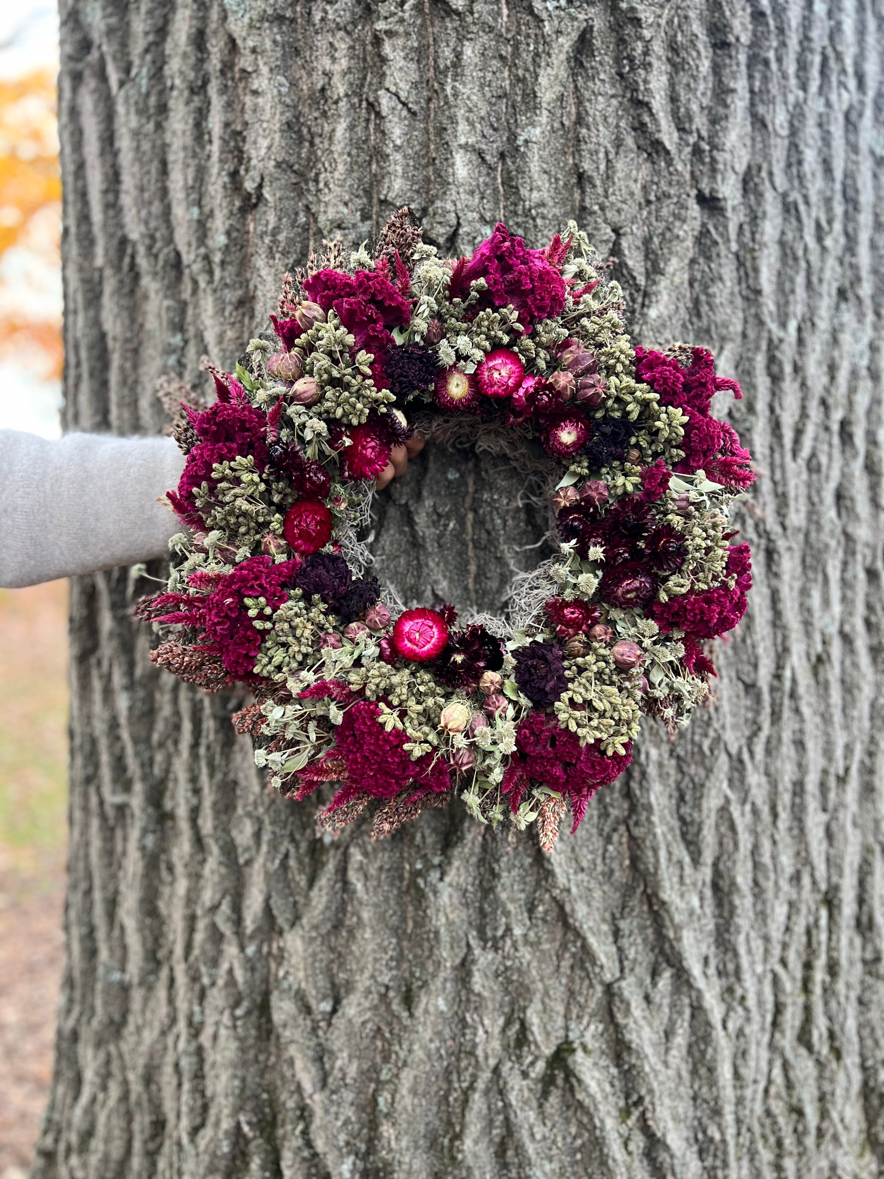 Dried Wreath-Dark & Moody