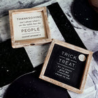 Double-Sided Halloween To Thanksgiving Reversible Porch Sign 2-in-1 Fall Decor
