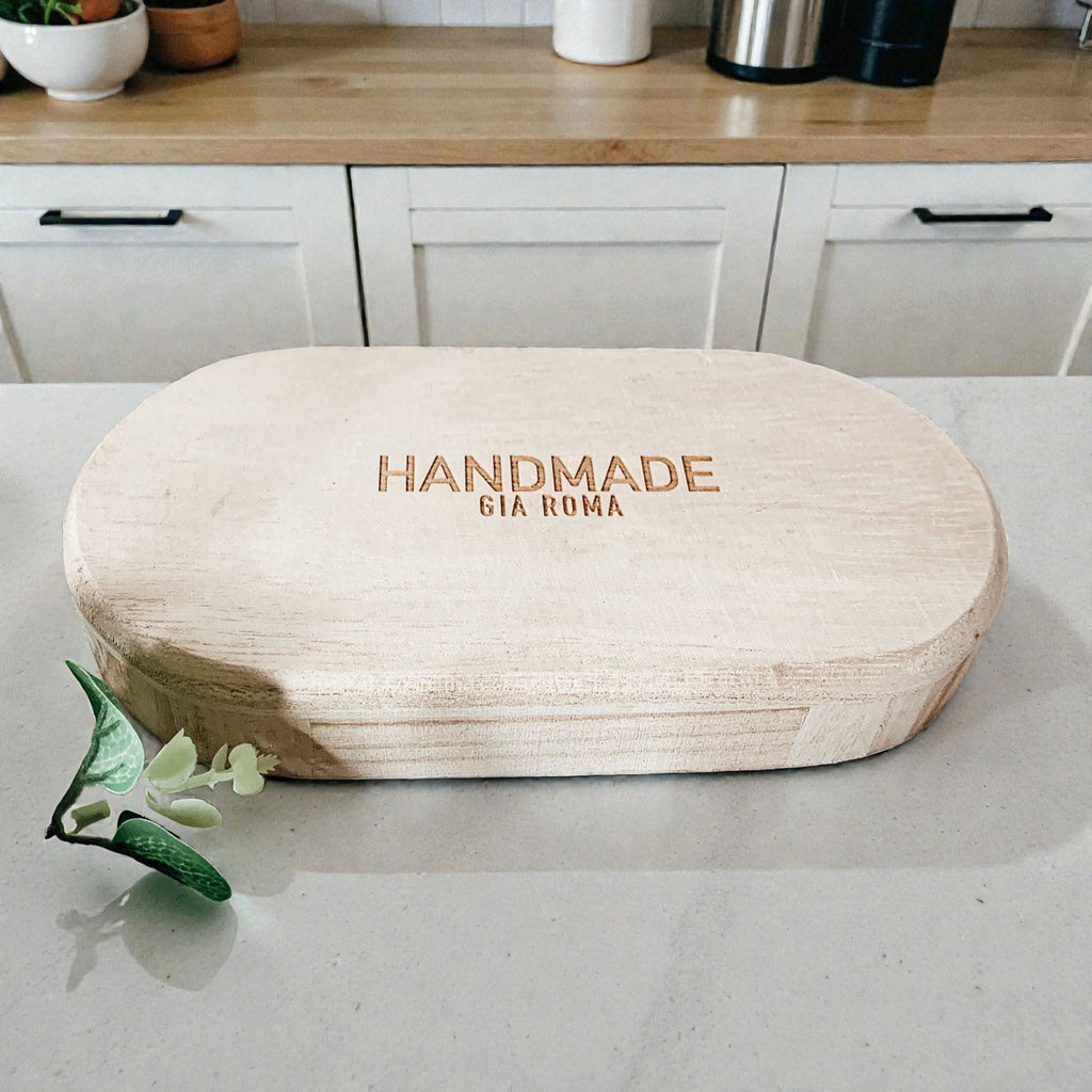 Rustic Wood Tray