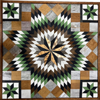 Amish Handmade Barn Quilt Wall Art – Reclaimed Barn Wood – 30.5” x 30.5”