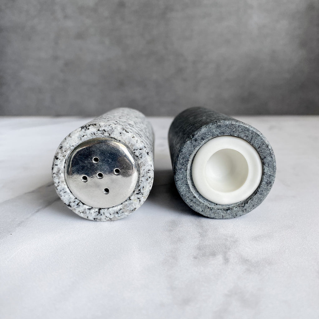 Granite Salt & Pepper Shakers