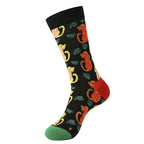 Flowery Leopards | Cat Socks