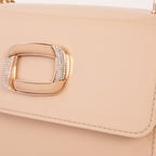 The Ferrara Cream Patent Leather Handbag