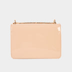 The Ferrara Cream Patent Leather Handbag