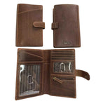 Cambridge Full-Grain Leather Passport Wallet