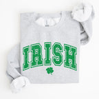 Irish, Retro Collegiate, St Patrick's Day Sweatshirt