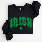 Irish, Retro Collegiate, St Patrick's Day Sweatshirt