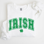 Irish, Retro Collegiate, St Patrick's Day Sweatshirt