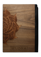 Wooden Journal / Planner | Yoga Mandala Inlay
