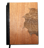 Wooden Journal / Planner | Yoga Mandala Inlay
