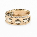 Love Always Hearts Adjustable Ring