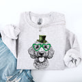 Labradoodle, Adorable Dog, St Patrick's Day, Lucky, Irish Sweatshirt