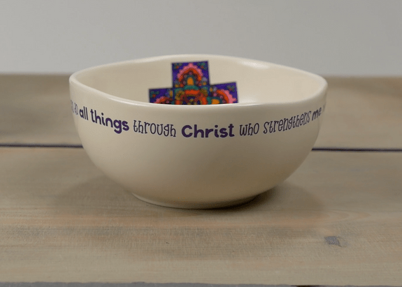 The Lanie Prayer Bowl - Colorful, Boho Style Inspiration | PrayerBowls | Philippians 4:13 - Che Cose Belle