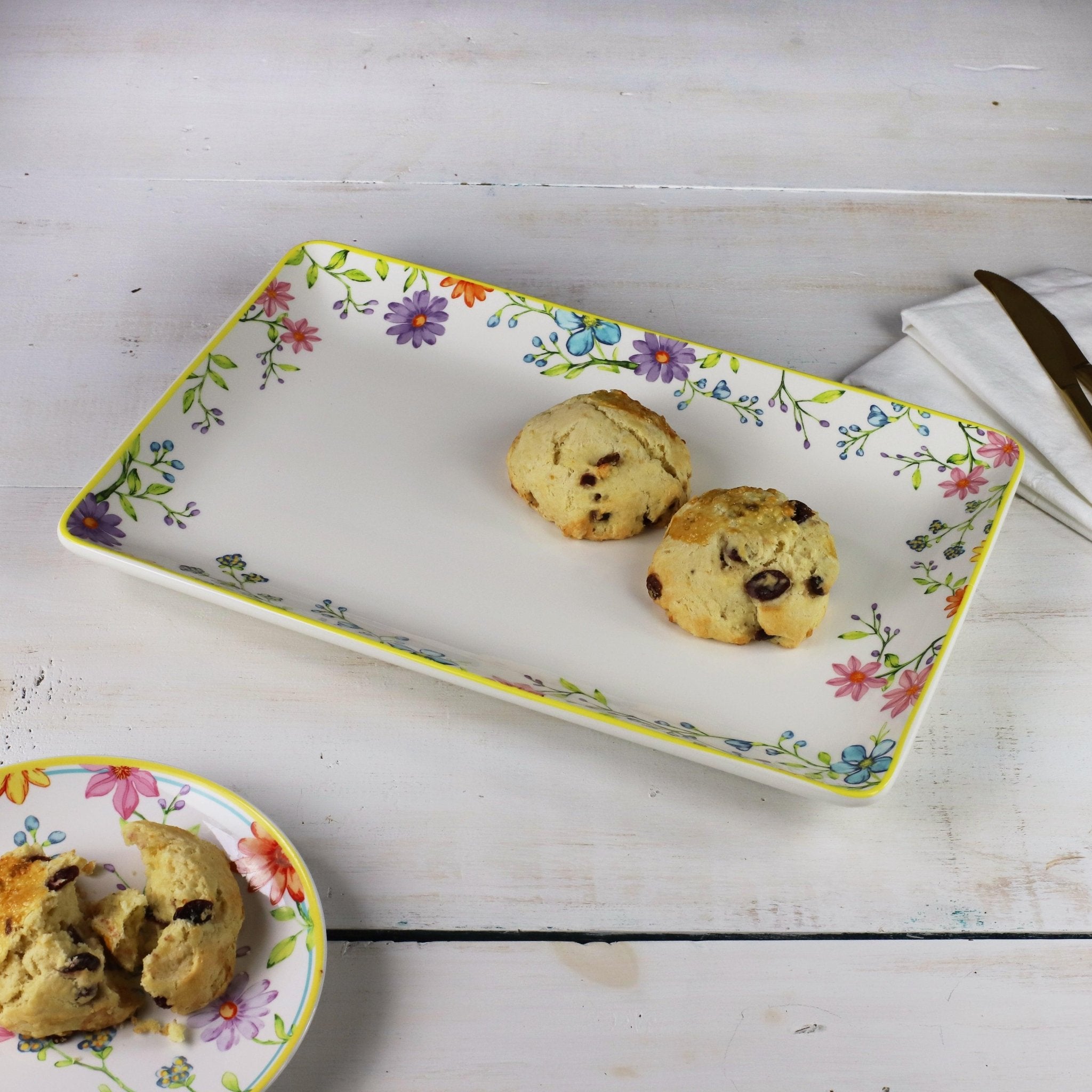 Charlotte 16.5 - Inch Rectangular Serving Platter - Che Cose Belle