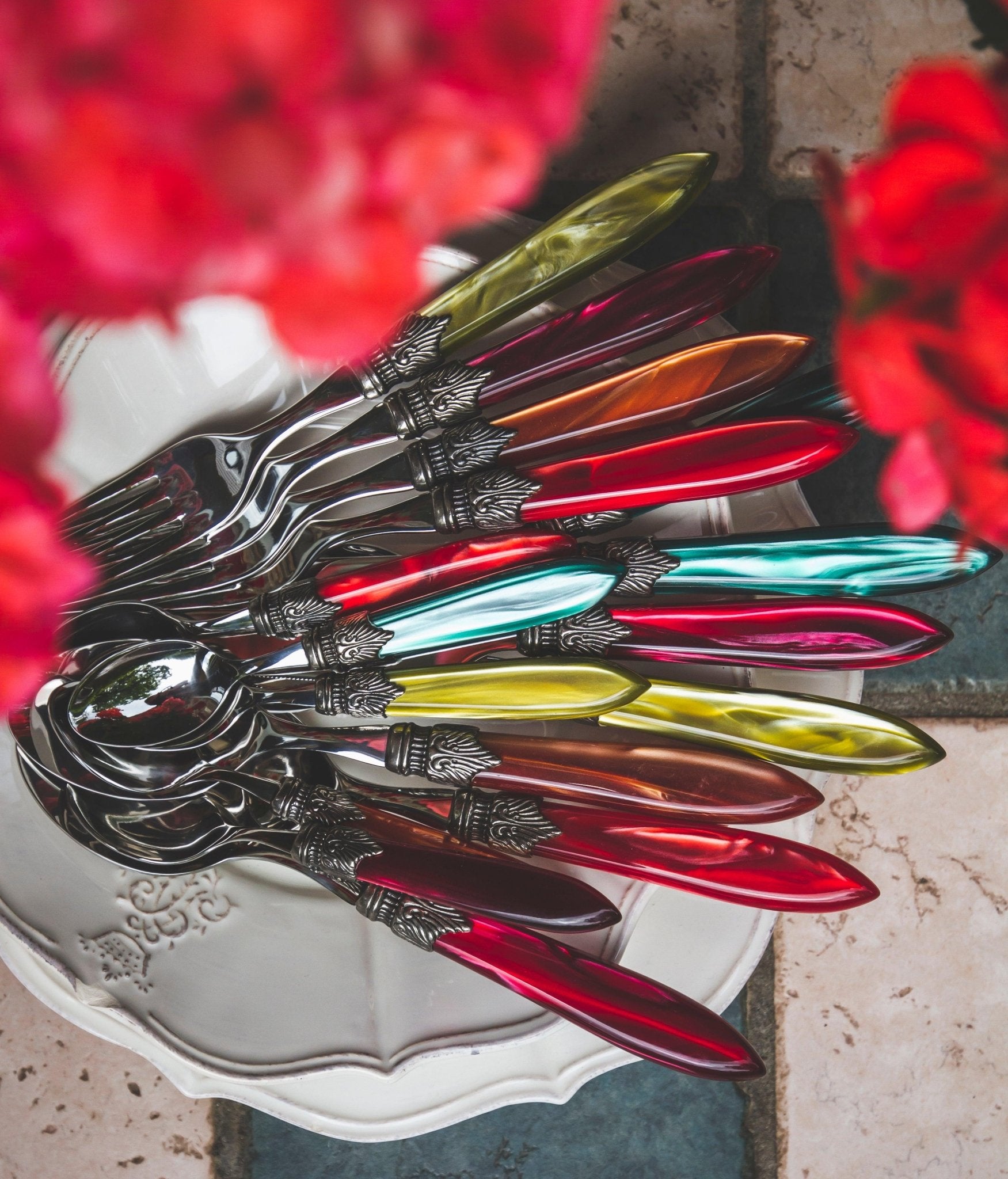 Laura 5 - Piece Italian Flatware Set - Che Cose Belle