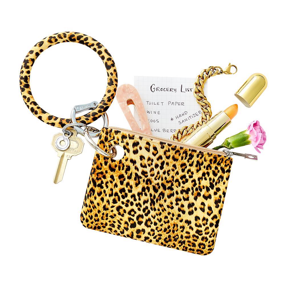 Mini Pouch Wristlet - Cheetah