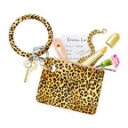 Mini Pouch Wristlet - Cheetah