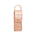 The Smooch Lipstick Holder — Rose Gold Croc