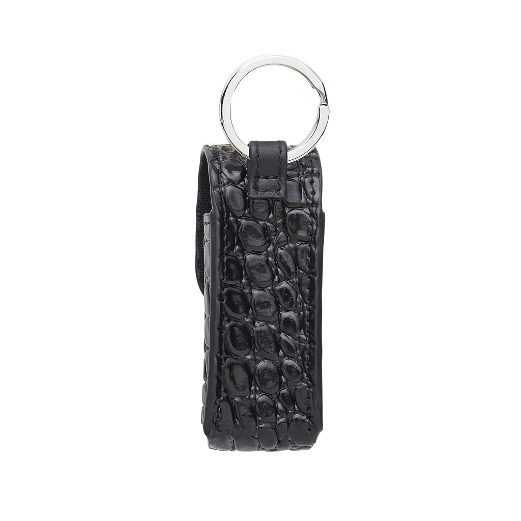 The Smooch Lipstick Holder — Black Croc
