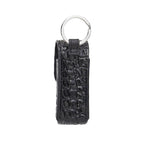 The Smooch Lipstick Holder — Black Croc