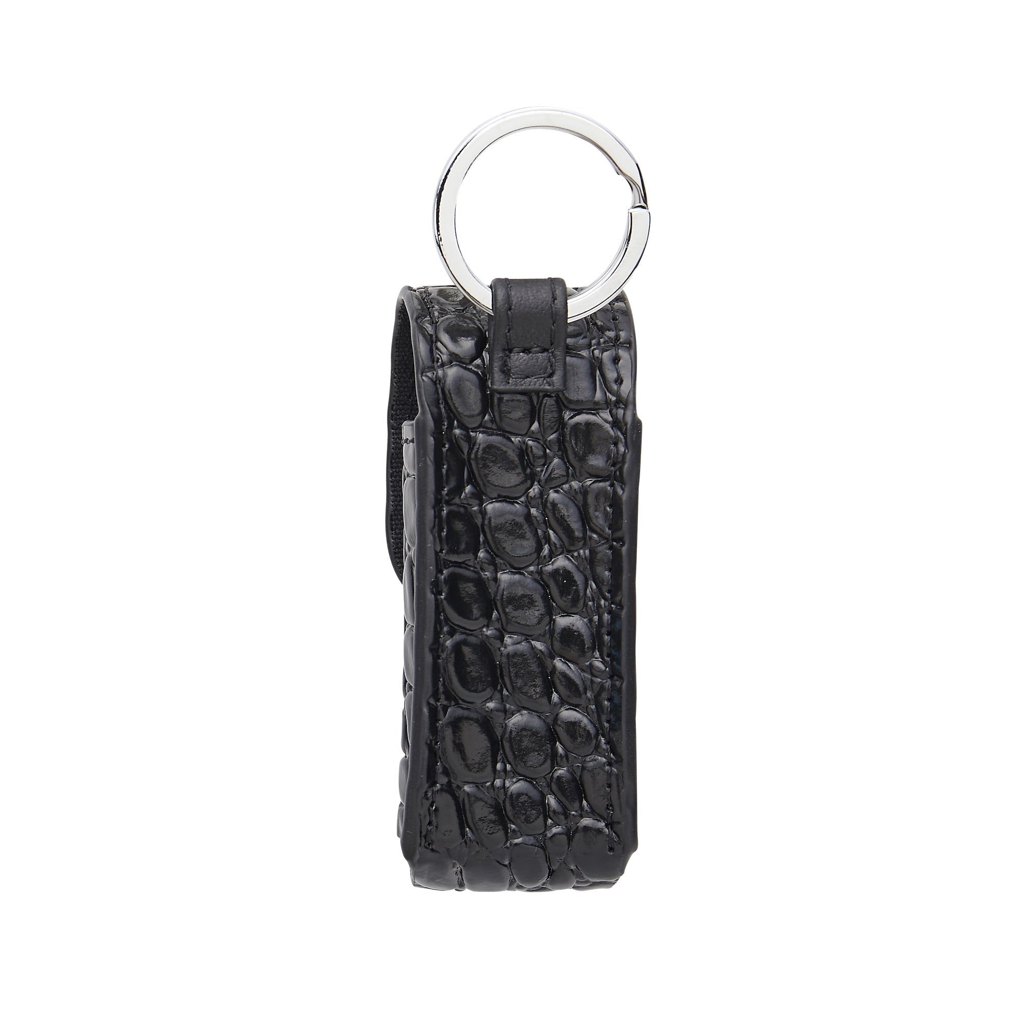 The Smooch Lipstick Holder — Black Croc