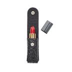 The Smooch Lipstick Holder — Black Croc
