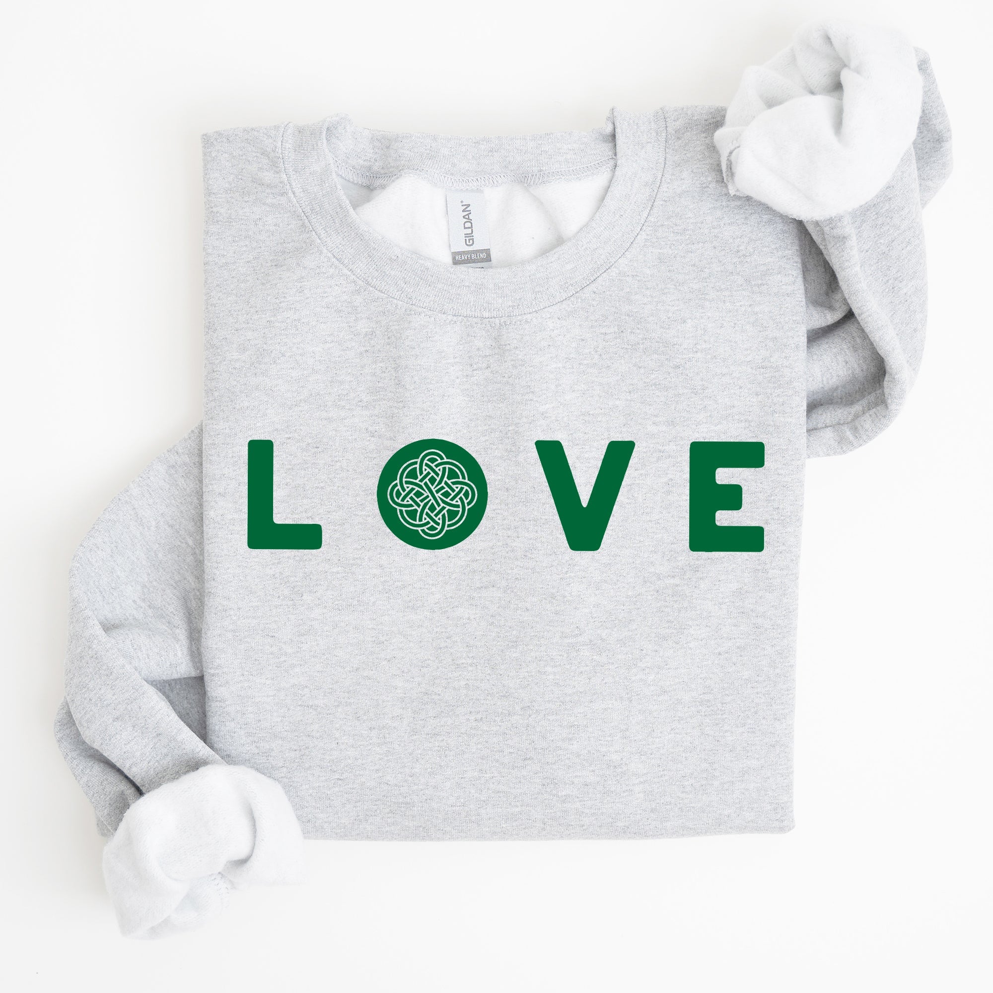 Love, Celtic, Ireland, St Patrick's Day Sweatshirt