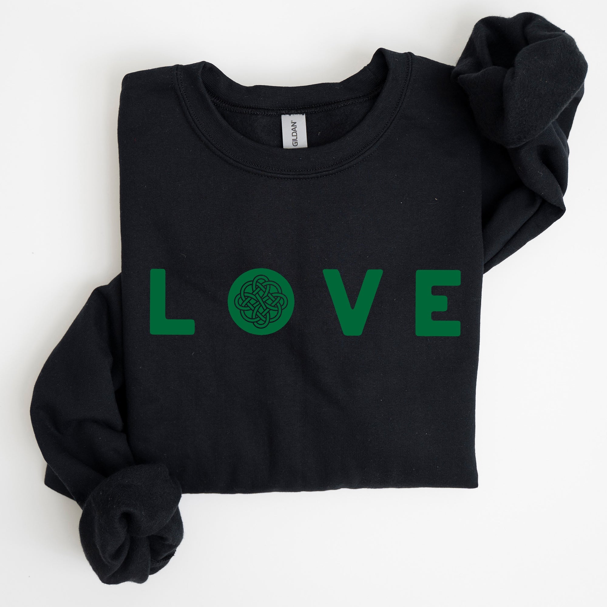 Love, Celtic, Ireland, St Patrick's Day Sweatshirt
