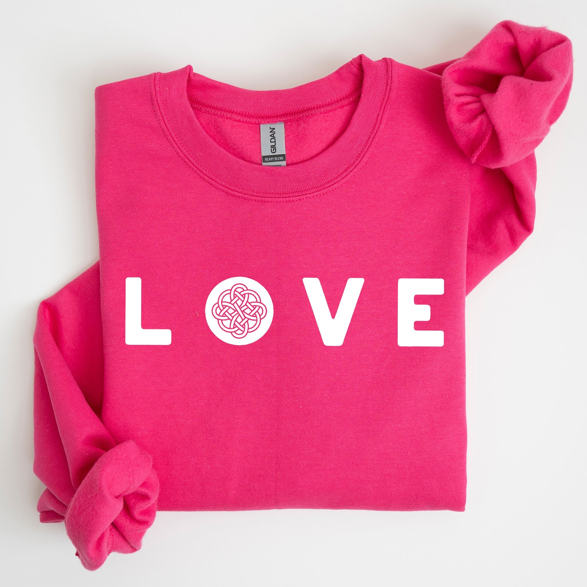 Love, Celtic, Ireland, St Patrick's Day Sweatshirt
