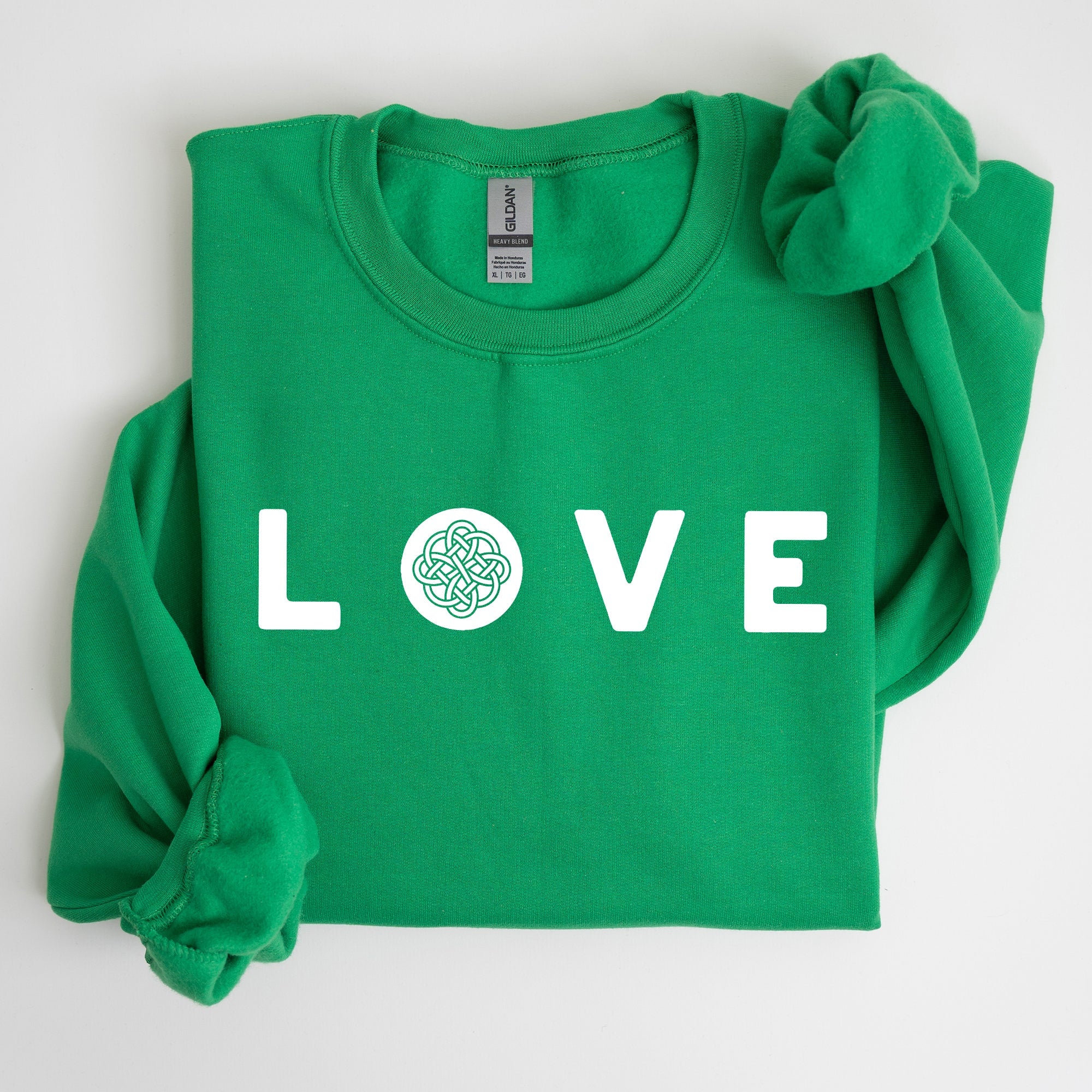 Love, Celtic, Ireland, St Patrick's Day Sweatshirt