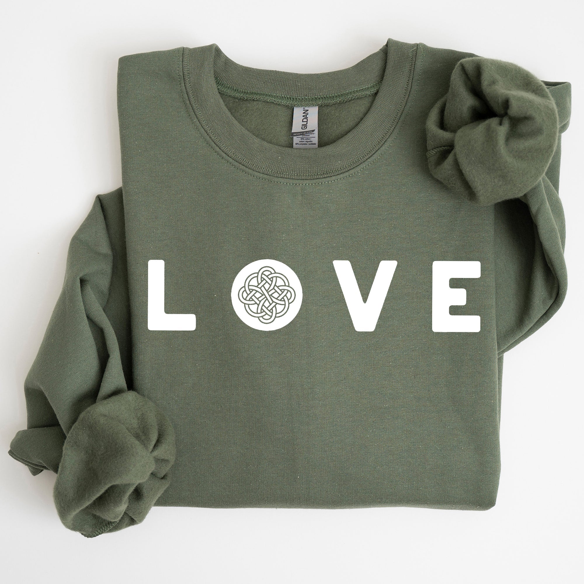 Love, Celtic, Ireland, St Patrick's Day Sweatshirt
