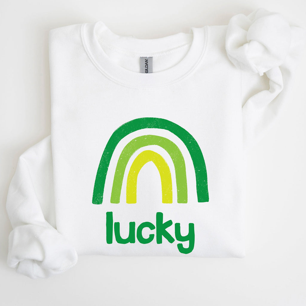 Lucky Rainbow, St Patrick's Day Sweatshirt