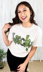 Lucky Pattern T-Shirt