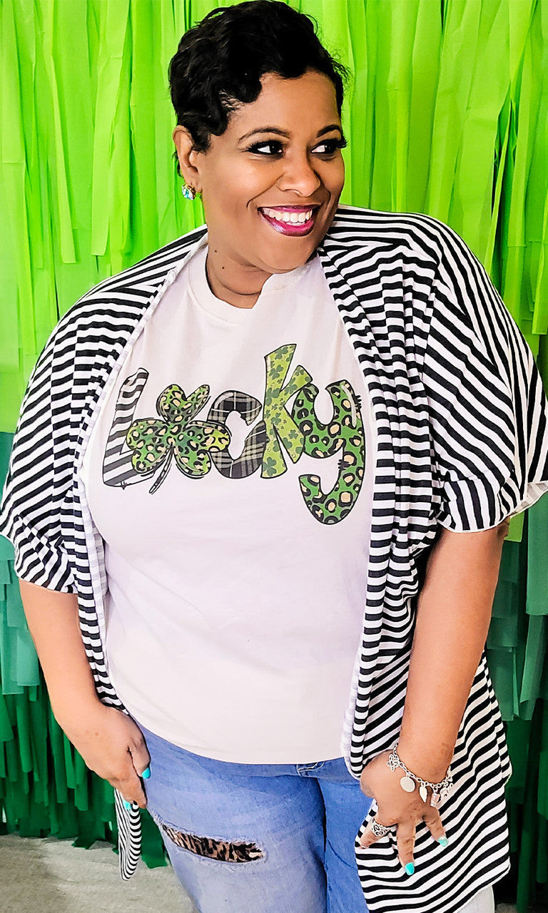 Lucky Pattern T-Shirt