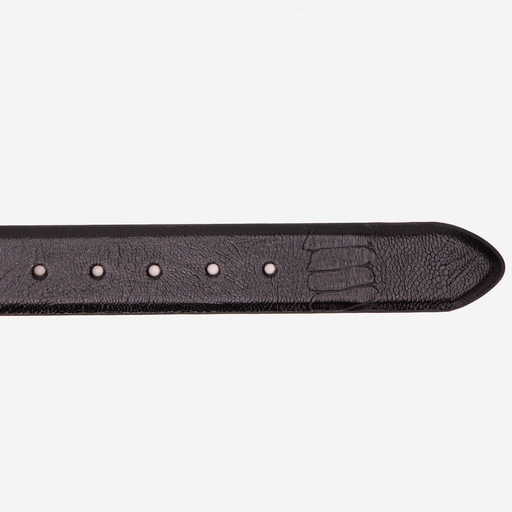 The Bangkok Black  Calfskin Belt