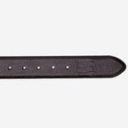 The Bangkok Black  Calfskin Belt
