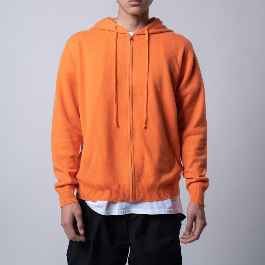 Hoodie : Men's 100% Cashmere