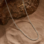 Soulful Harmony Silver Box Chain