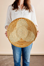 Maua Banana Bark Wall Basket