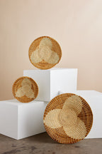 Maua Banana Bark Wall Basket