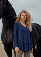 Ally Grab and Go Tunic (Navy)