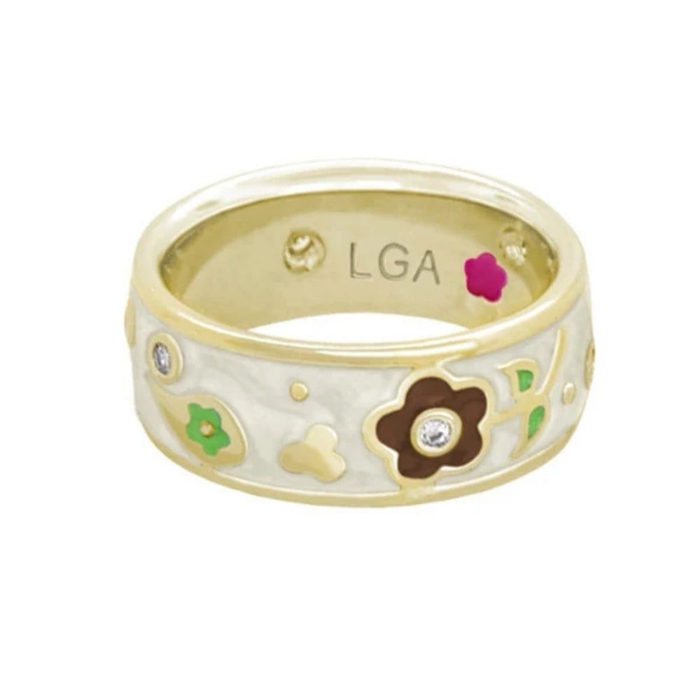 Daisy Love Band Ring