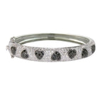 Pave Hearts Bangle