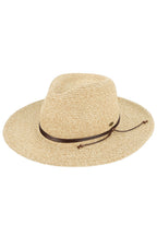 C.C Women's String Trim Band Panama Sun Hat