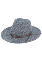 C.C Women's String Trim Band Panama Sun Hat