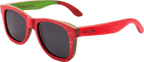 Recycled Skatedeck Bluntslide Red Sunglasses by WUDN