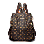 Women's Fashion Lady Mom Printed Leisure Backpacks