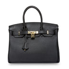 Women's First Layer Cowhide Genuine Leather Portable Handbags