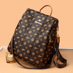 Women's Fashion Lady Mom Printed Leisure Backpacks