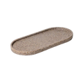 Upcycled Oval Tray: Nut Husk